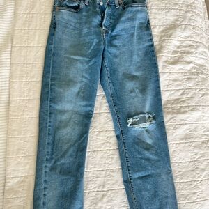 Levi's Women's Blue Straight Leg Jeans